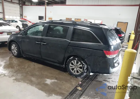 2014 Honda Odyssey Ex-L из США, поврежденный, VIN 5FNRL5H65EB072180